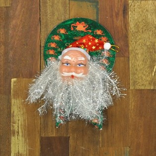 GRANDE TÊTE DE PÈRE NOËL (12 pièces)