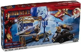 MEGABLOKS IRON MAN 2 COFFRET STARK EXPO