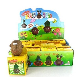 T&ecirc;tes &agrave; gazon en pr&eacute;sentoir (12 pcs.)