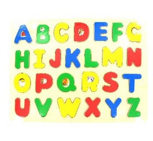 Puzzle ABCD en Bois (6 pcs)