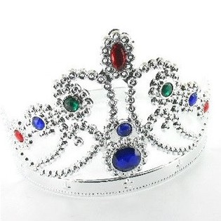 COURONNE ARGENT&Eacute;E R&Eacute;GLABLE (10 pcs.)