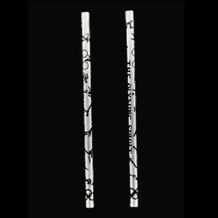 Crayons en Bois Argent/Noir (Lot de 144)