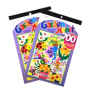 Carnets d'autocollants Modèle : Insectes (12 pcs)