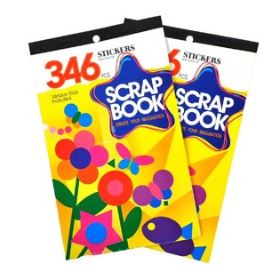 Carnets d'Autocollants SCRAP BOOK (12 pcs.)
