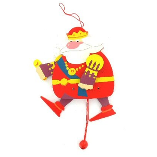 Pantin Jumping Jack en Bois - Roi (6 pcs.)