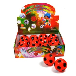 Balles Rebondissantes Lumineuses Football Coupe du Monde (12 pcs)