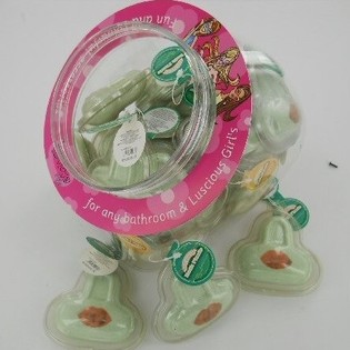 Galets effervescents pour le bain en forme de sac à main (24 pcs)