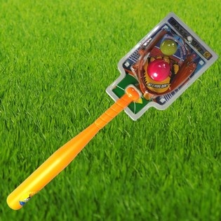 Batte de baseball avec balle et gant (6 pcs)
