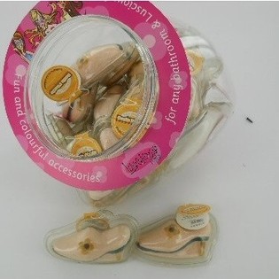 Tablettes de Bain Effervescentes en Forme de Chaussure (24 pcs)