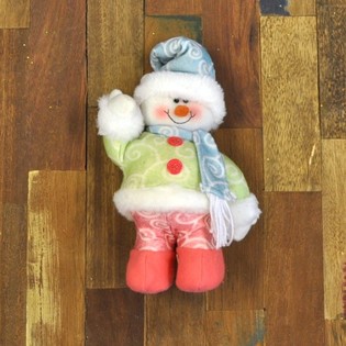 Bonhomme de neige coloré (Lot de 6)