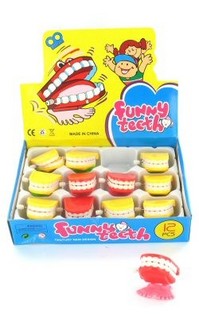DENTIER SAUTEUR M&Eacute;CANIQUE (12 pcs)
