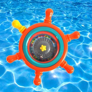 Jeu de Roulette de Poche en Forme de Gouvernail (lot de 24)
