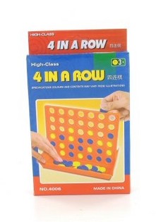 JEU QUATRE EN LIGNE - MOYEN (3 pcs)