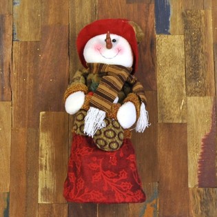 Bonhomme de Neige Debout de Luxe (1 pc.)