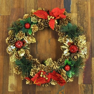 Couronne de Noël de Luxe