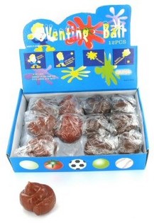 Caca de Chien Collant en Pr&eacute;sentoir (12 pcs)
