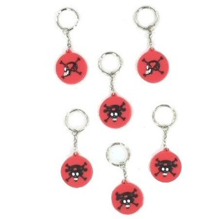 PORTE-CL&Eacute;S PIRATE (24 pi&egrave;ces)