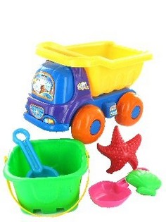 GRAND KIT DE PLAGE - MOD&Egrave;LE CAMION BENNE (2 pcs)