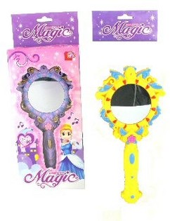 MIROIR MAGIQUE AVEC LUMI&Egrave;RE ET SON (2 pcs)