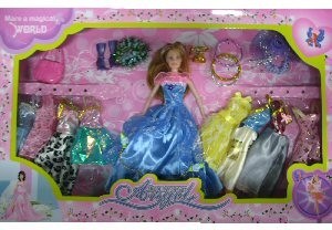 COFFRET DE DÉGUISEMENT MÉGA POUPEE