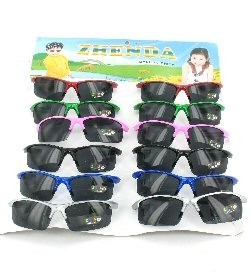 LUNETTES DE SOLEIL POUR ENFANTS - MOD&Egrave;LE 1 (12 pcs)