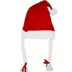 Bonnet de Noël avec Tresses (12 pcs)
