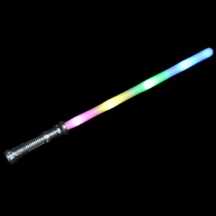SABRE LASER LUMINEUX STAR WARS AVEC MUSIQUE (2 pcs)