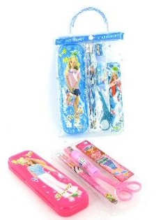 Joli Sac de Papeterie avec Fournitures Scolaires (Lot de 24)