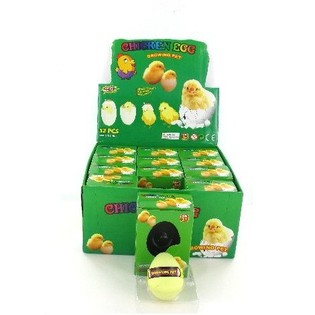 POUSSIN GRANDISSANT DANS SON &OElig;UF (12 pcs)