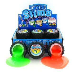 SLIME DANS UN PNEU (12 pcs)