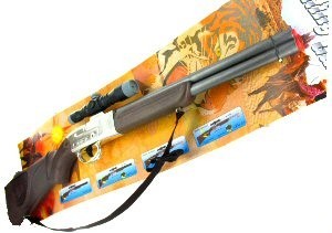 Fusil de chasse jouet avec son (2 pcs)