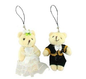 Oursons en peluche Mari&eacute;s - Mari&eacute;e & Mari&eacute; (50 pcs)