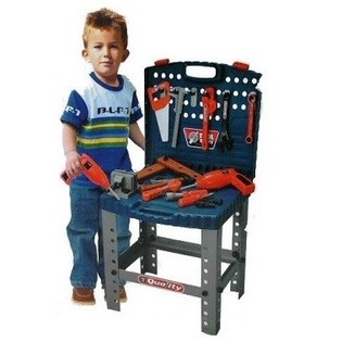 &Eacute;tabli de bricolage jouet en mallette