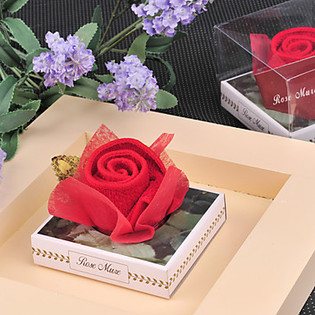 Serviette en Forme de Rose (Lot de 3)