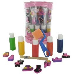 Kit de Tampons et Peinture pour Filles - Modèle 1