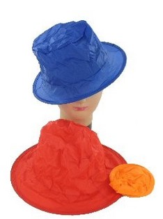 CHAPEAU MELON PLIABLE DE SOLEIL (12 pcs)
