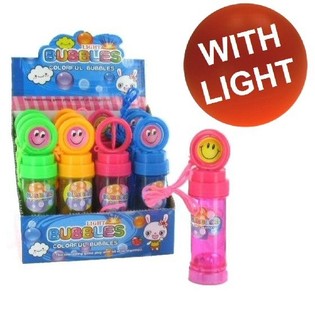 Bulles de Savon Lumineuses Smiley (12 pcs)