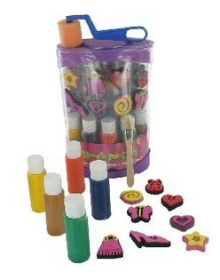 Kit de Tampons et Peinture pour Filles - Modèle 2