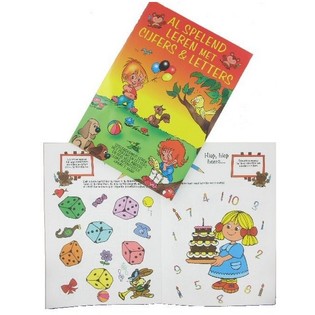 LIVRE D'APPRENTISSAGE POUR ENFANTS (12 pcs)
