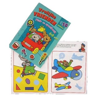 Livre d'Autocollants et de Jeux (9 pcs.)