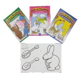 LIVRE DE JEUX ET COLORIAGE (12 pcs.)