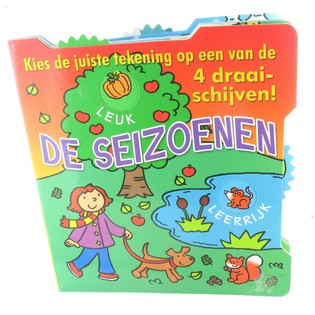 Livre d'images pour enfants avec disque rotatif - Mod&egrave;le 1 (4 pcs)