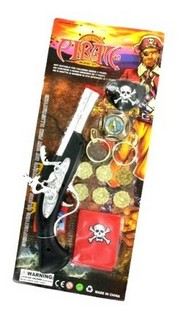 Panoplie de Pirate sur Carte - Modèle 2 (2 pcs)