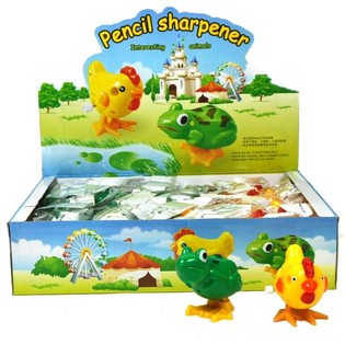 Taille-crayon m&eacute;canique en forme d'animal (24 pcs) | Grossiste