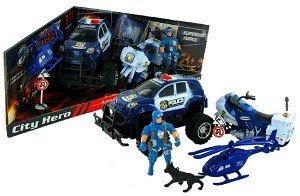 Kit de Jeu de Police (Lot de 2) | Grossiste Jouets