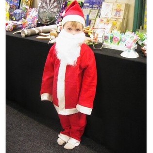 Costume de Père Noël pour Enfants | Ensemble 4 Pièces