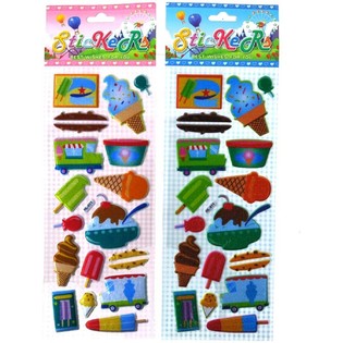 Planches d'Autocollants de Glace (2x20 pcs)
