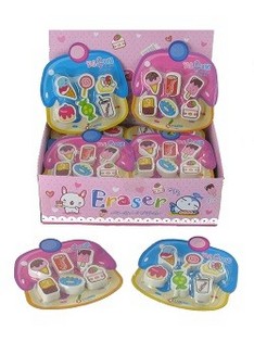 Gommes Snack Bar en Présentoir (24 pcs)