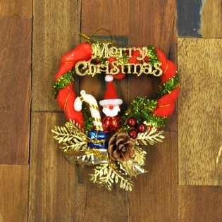 Petit Accroche-Porte de Noël (6 pcs) - Déco de Fête
