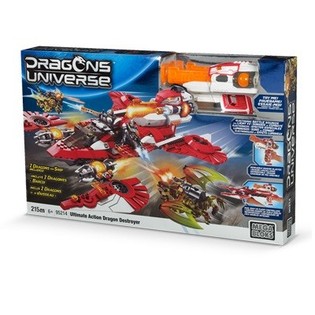 Mega Bloks Ultimate Action Dragon Destroyer - Coffret de Jeu